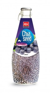 290ml Chia Seed drinks with BlueBerry Flavour